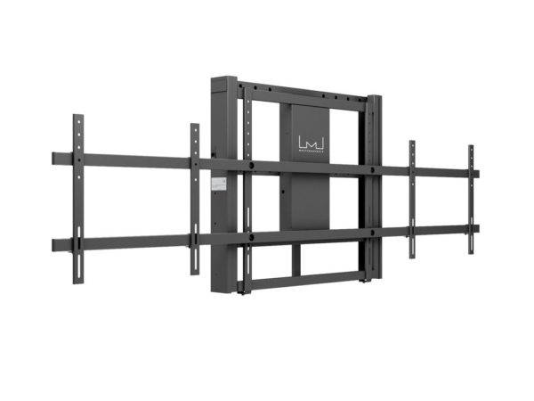 M MOTORIZED WALLMOUNT DUAL SCREEN 160 KG BLACK SD