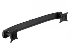 M EASY STAND DUAL MONITOR MOUNT BLACK