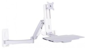 M WORKSTATION ARM SINGLE EXTENDED