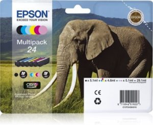EPSON 6-COLOURS 24CLARIA PHOTO HD INK