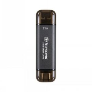 TRANSCEND 2 TB EXTERNAL SSD STICK, USB/USB-C 10GBPS - ESD310C