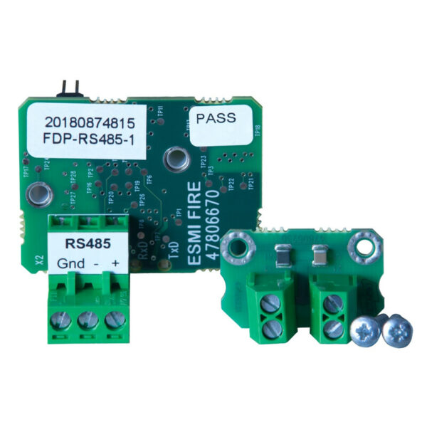 SCHNEIDER ELECTRIC ESMI - KESKUSYKSIKKÖTARVIKE - LISÄKORTTI FDP-PALOILMOITINKESKUKSEEN, INFO, RS485 - FFS00702523