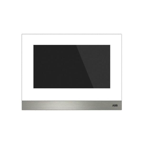 ABB 7" KOSKETUSNÄYTTÖ LAN+WIFI INDUKTIOSILMUKKA IK05 IP30 VALKOINEN IP