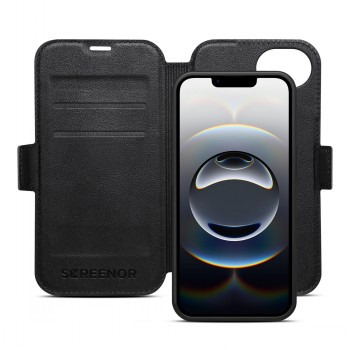 SCREENOR FIRST 2IN1 IPHONE 16E / 17E MAGSAFE BLACK