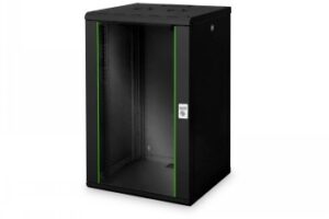 DIGITUS 20U WALL MOUNTING CABINET, UNIQUE 998X600X600 MM, COLOR BLACK (RAL 9005)