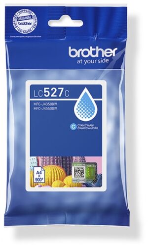 BROTHER CYAN STANDARD INK CARTRIDGE, YIELD UP TO 900 PAGES