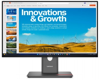 LENOVO 23.8" P24QD-40 QHD IPS 16:9 120HZ HDMI/DP/USB-C(140W)/RJ45