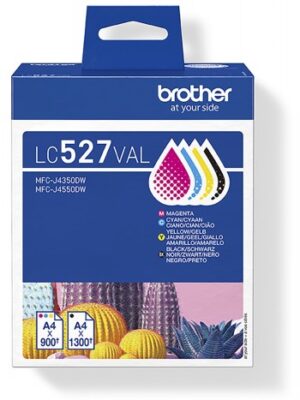 BROTHER VALUE PACK CMYK, UP TO 1 X 1 300 + 3 X 900 PAGES