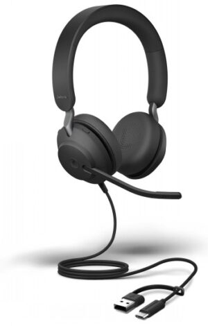 JABRA EVOLVE2 40 SE, USB C/A, UC STEREO