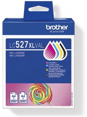 BROTHER VALUE PACK HIGH YIELD CMYK, UP TO 1 X 3 000 + 3 X 2 000 PAGES