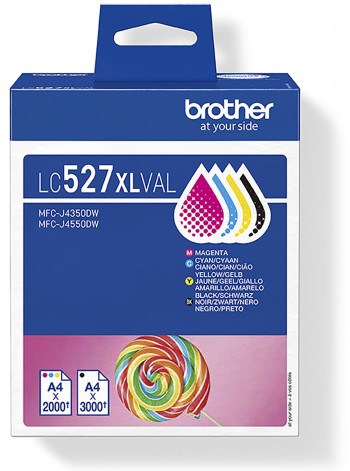BROTHER VALUE PACK HIGH YIELD CMYK, UP TO 1 X 3 000 + 3 X 2 000 PAGES