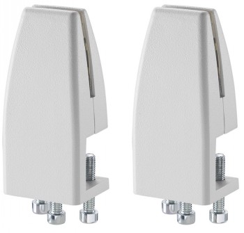 NEOMOUNTS DESK CLAMP FOR NS-GLSPROTECTXXX - FOR 8-25 MM DESK THICKNESS - SET OF 2 WHITE