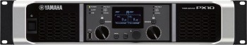 YAMAHA PX10 2X 1200W AT 4O. PEQ, CROSSOVER, FILTERS, DELAY, AND LIMITER FUNCTIONS.