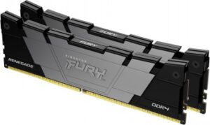 KINGSTON 16GB (2X8GB) DDR4 3600MT/S CL16 1RX8 FURY RENEGADE XMP BLACK