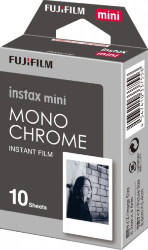 FUJIFILM INSTAX MINI FILM MONOCHROME 10 KUVAA