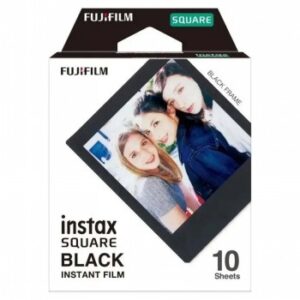 FUJIFILM INSTAX SQUARE FILM 10 KUVAA BLACK FRAME