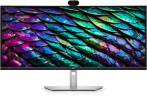 DELL PRO PLUS 34 P3426WEB QHD IPS 21:9 100HZ 3800R 5MS 4MP-CAM KVM RJ45 USBC-90W SPKR