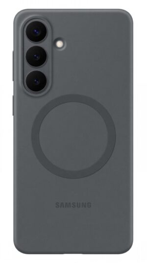 SAMSUNG GALAXY S26+ SILICONE MAGNET -QI2 SUOJAKOTELO, MUSTA