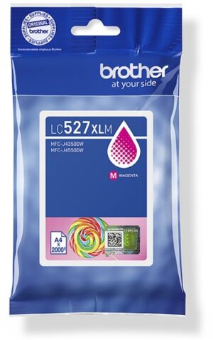 BROTHER MAGENTA HIGH YIELD INK CARTRIDGE, YIELD UP TO 2 000 PAGES