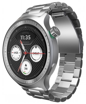 MOTOROLA WATCH SILVER + HERBAL GARDEN