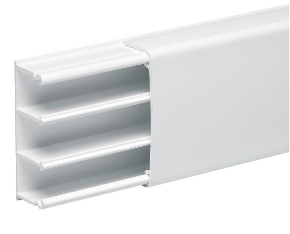 SCHNEIDER ELECTRIC ASENNUSKANAVA, OPTILINE MINI, 25X60 PVC EXXACT VALKOINEN RAL 9003, 25X60X2100MM