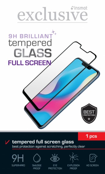 INSMAT FULL SCREEN GLASS MOTOROLA G67 / G77 / G87