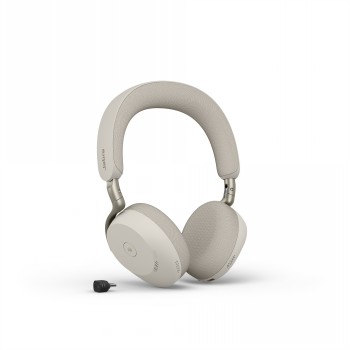 JABRA EVOLVE3 75, MS, LINK390C, WARM GRAY