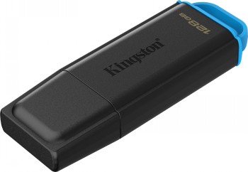 KINGSTON 128 GB DATATRAVELER EXODIA, USB-A 3.2 GEN1 (BLACK/BLUE)