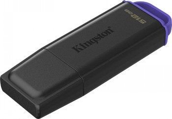 KINGSTON 512 GB DATATRAVELER EXODIA, USB-A 3.2 GEN1 (BLACK/PURPLE)