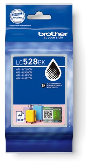 BROTHER BLACK INK CARTRIDGE, SUPER HIGH YIELD, UP TO 6 000 PAGES