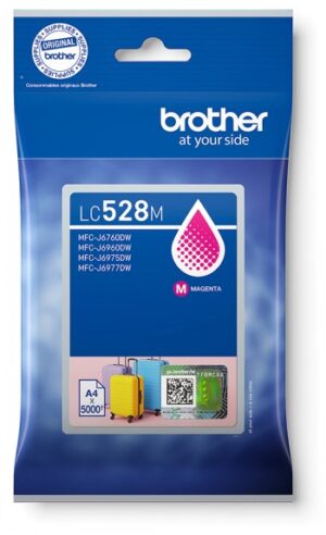 BROTHER MAGENTA INK CARTRIDGE, SUPER HIGH YIELD, UP TO 5 000 PAGES