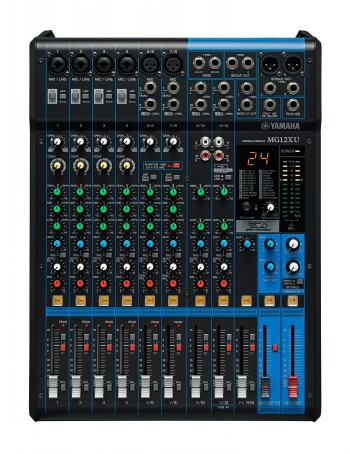 YAMAHA MG12XU 12-KANAVAINEN ANALOGIMIKSERI HIGH-GRADE-EFFECTS USB