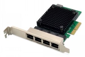 DIGITUS 4-PORT RJ45 RTL8125B, 2,5 GBITS SERVER NIC