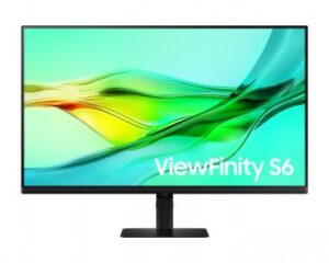 SAMSUNG VIEWFINITY S32D604U 32" 16:9 2560X1440 IPS, 5MS, 350NITS, 100HZ, HDR10, SRGB 99%, HAS/SWIVEL/PIVOT/TILT, HDMI/DP/USB-C (90W),LAN,DP OUT(DAISY CHAIN), USB3 HUB, KVM SWITCH,VESA 100, USB-C & HDMI CABLE IN BOX
