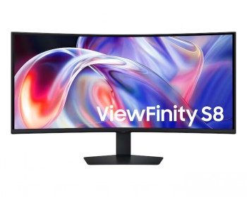 SAMSUNG VIEWFINITY S40H850T 40" 21:9 CURVED (1000R) 5120X2160 VA, 5MS, 144HZ, HDR10+, DP/HDMI/TBT5 140W,LAN, BLACK, HAS,SPEAKER, VESA 100