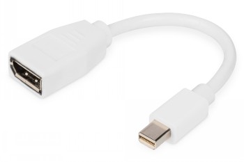 DIGITUS DISPLAYPORT ADAPTER CABLE, TYPE MINI DP-DP