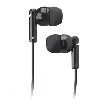 SBS SILKY JACK 3.5MM WIRED EARPHONES BLACK