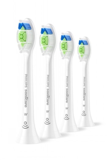 PHILIPS OPTIMAL WHITE BRUSHES 4-PACK VALKOINEN